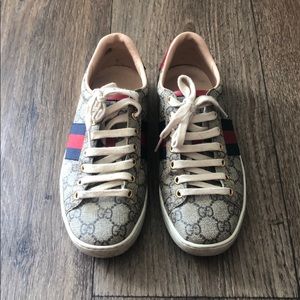 GUCCI sneakers - worn